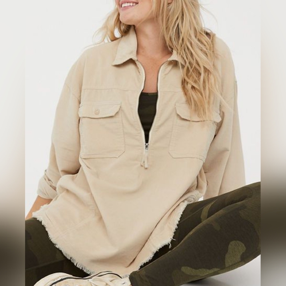 Offline By Aerie Corduroy Shacket